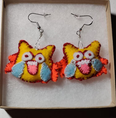 Felt Earrings